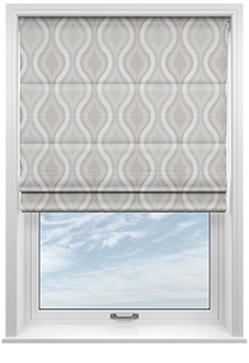 Deco, Alabaster - Roman Blind